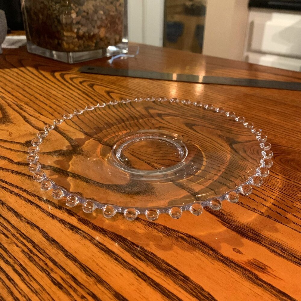 Vintage Imperial Candlewick Saucer Plate